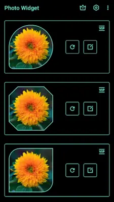 Photo Widget android App screenshot 0